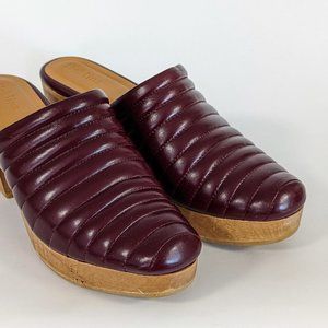 Beklina Ribbed Clog Womens 9.5
